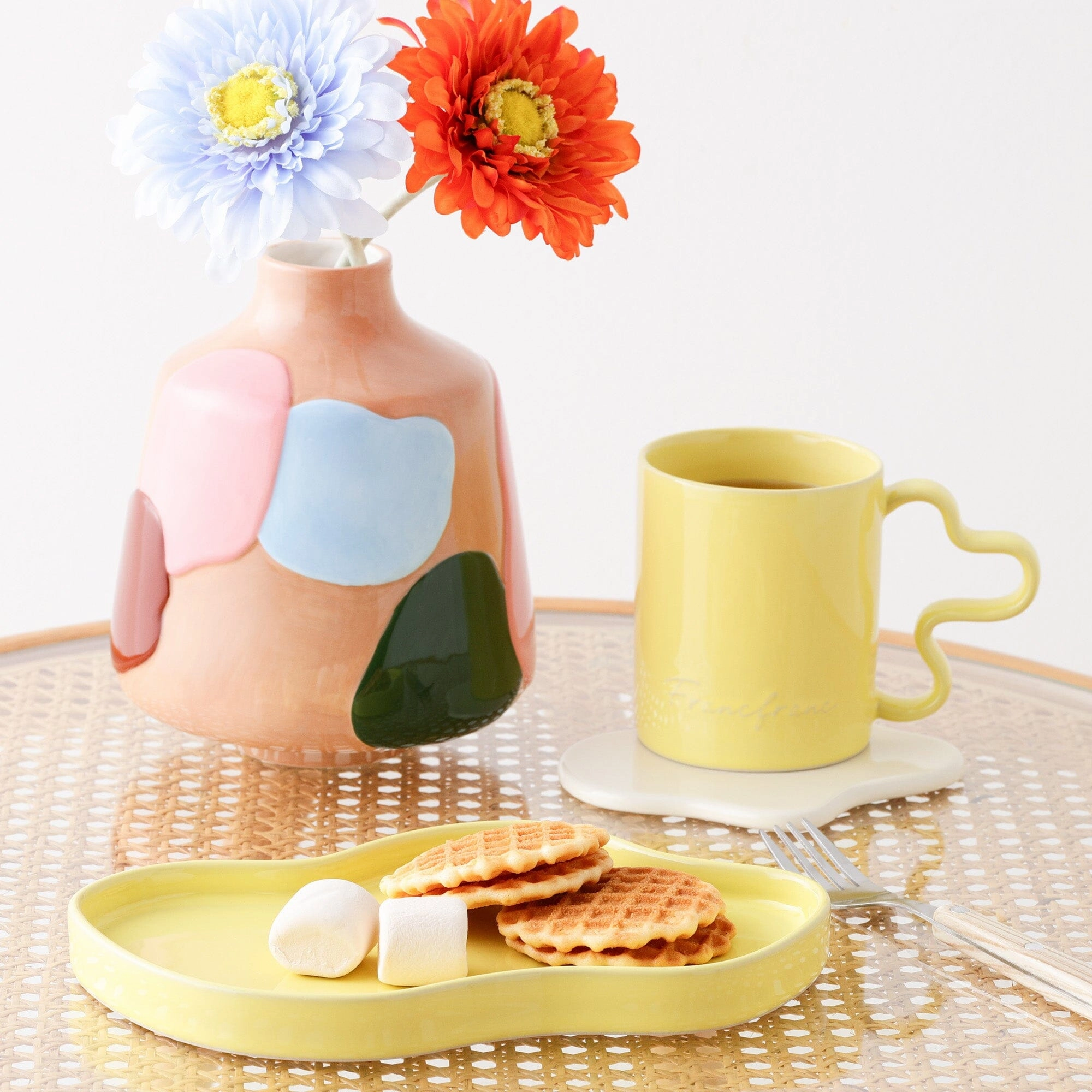 Wave Mug Yellow