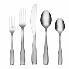 Waylen Sand 20 Piece Flatware Seteco-friendly bamboo fiber tableware set 