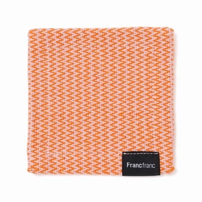 Weave Coaster Chevron Orange X Pinkwaterproof oil-proof tablecloth