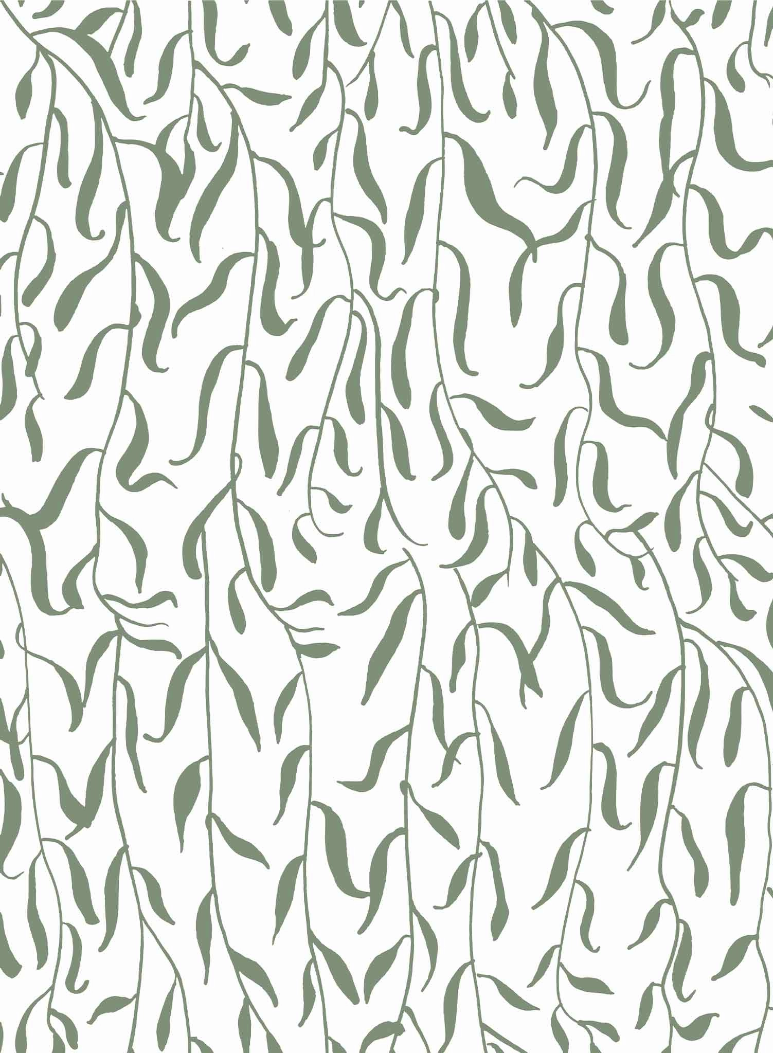 Weeping Willow, Wallpapernordic minimalist wallpaper