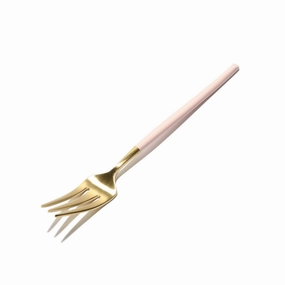 Welle Cake Fork Gold X Pinkboho style dinner plates for special occasions 