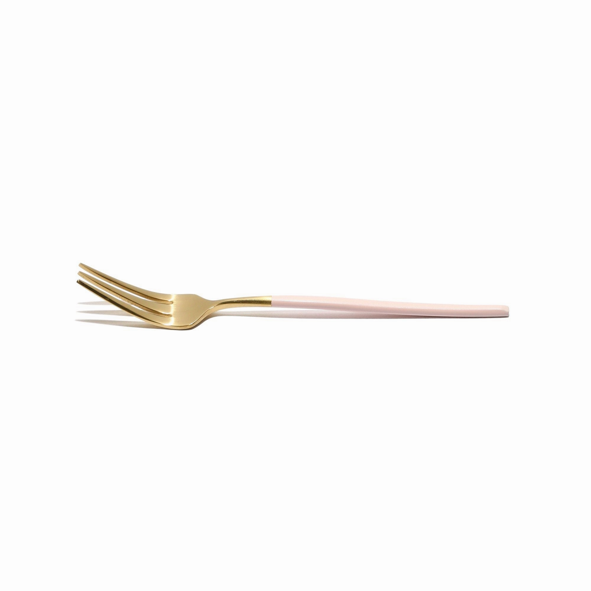 Welle Cake Fork Gold X Pink