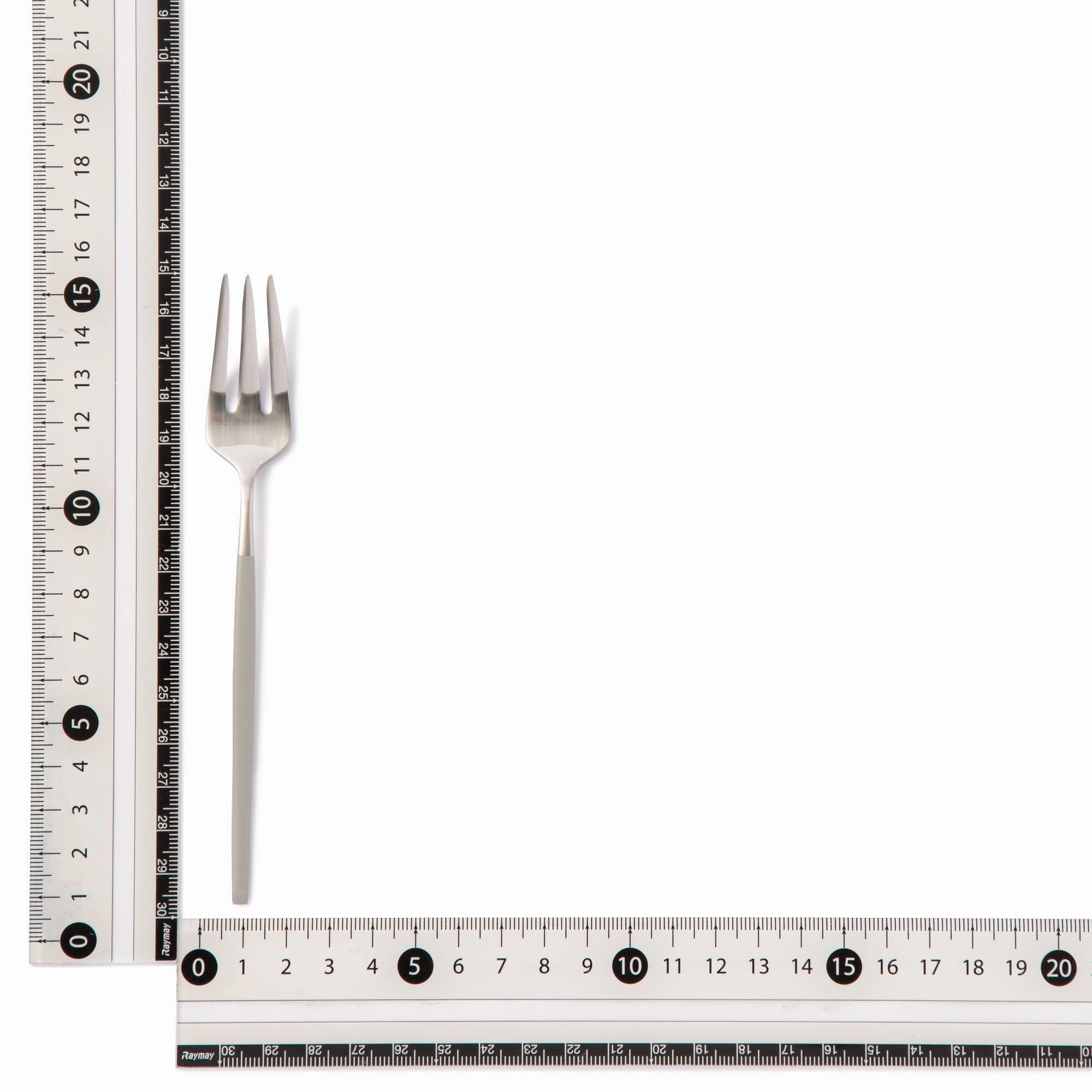 Welle Cake Fork Gold X White