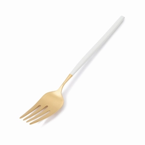 Welle Dinner Fork Gold X Whiteboho style dinner plates for special occasions 