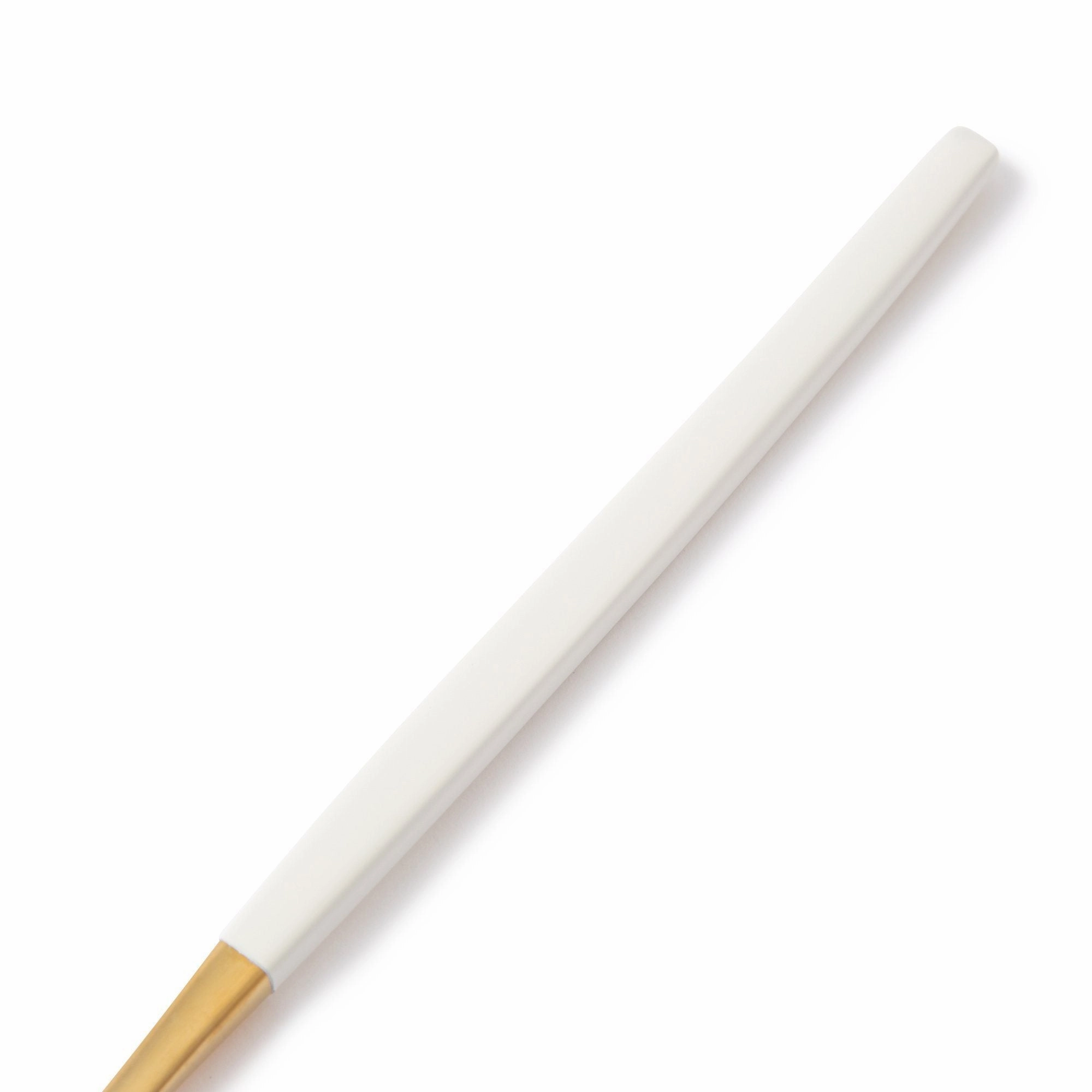 Welle Dinner Knife Gold X White