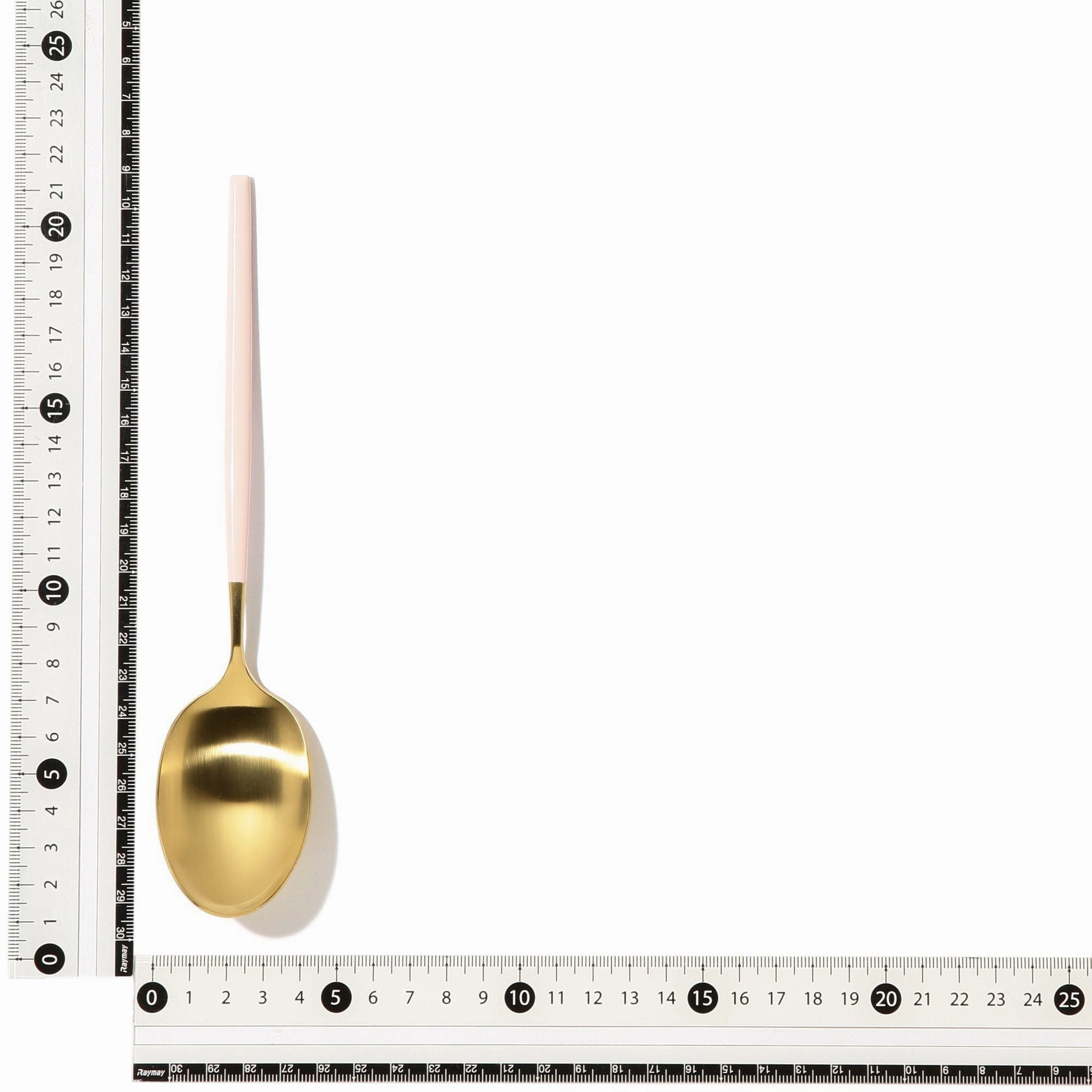 Welle Dinner Spoon Gold X Pink