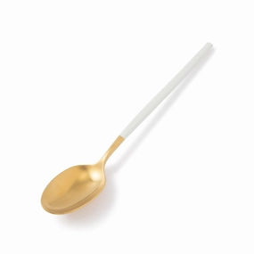 Welle Tea Spoon Gold X Whiteboho style dinner plates for special occasions 