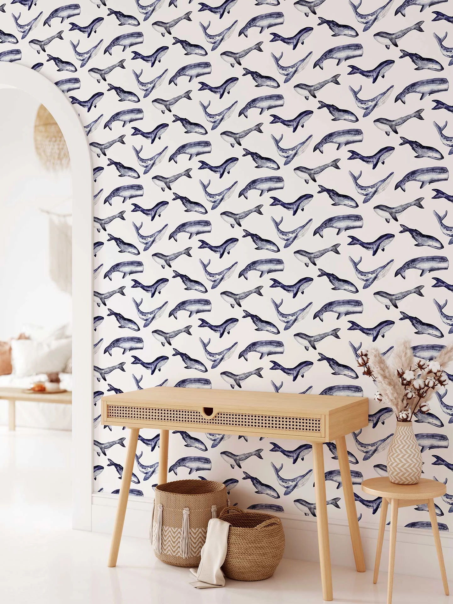 Whale Tale, Wallpaper