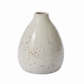 White Francesca Budvase - 6"nordic minimalist vase