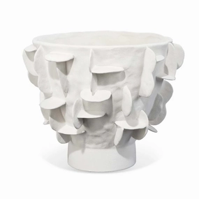 White Helios Vasenordic style desktop ornaments