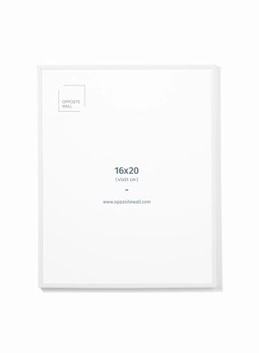 White Metal Frame, 16x20 in | 41x51 cmdecorative photo frame ,personalized photo frame 