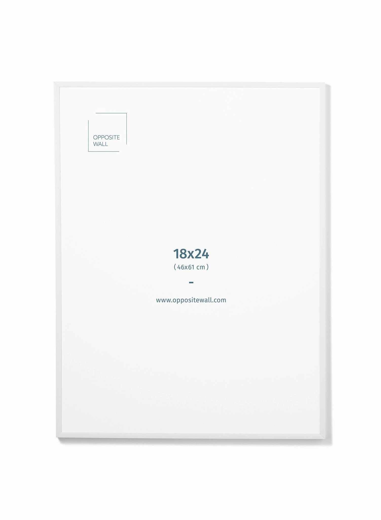 White Metal Frame, 18x24 in | 46x61 cmdecorative photo frame ,personalized photo frame 