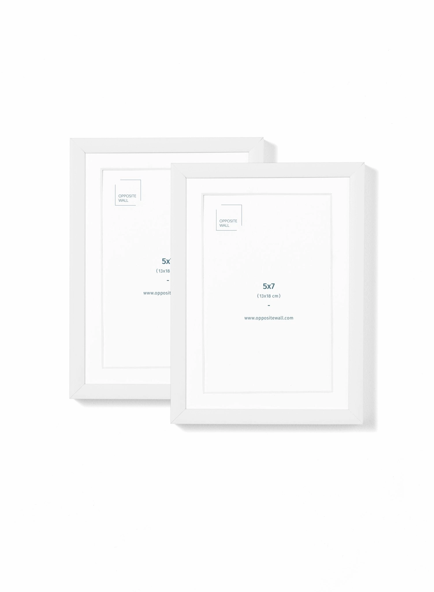 White Metal Frame (2 Pack), 5x7 in | 13x18 cmdecorative photo frame ,personalized photo frame 