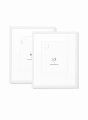 White Metal Frame (2 Pack), 8x10 in | 20x25 cmdecorative photo frame ,personalized photo frame 