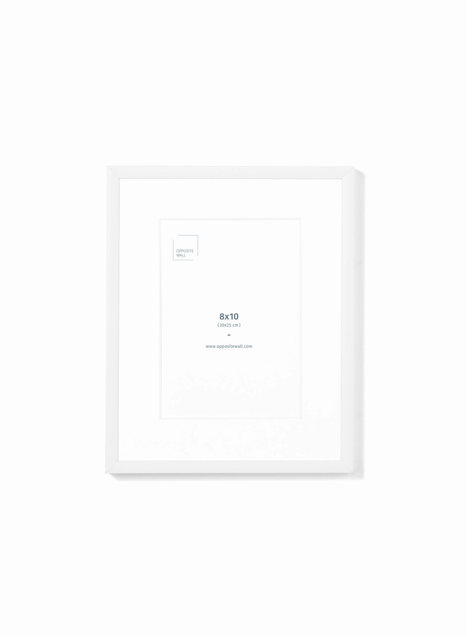 White Metal Frame, 8x10 in | 20x25 cmdecorative photo frame ,personalized photo frame 