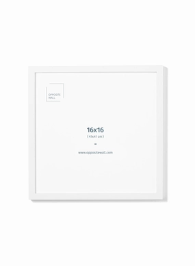 White Oak Frame, 16x16 in | 41x41 cmdecorative photo frame ,personalized photo frame 