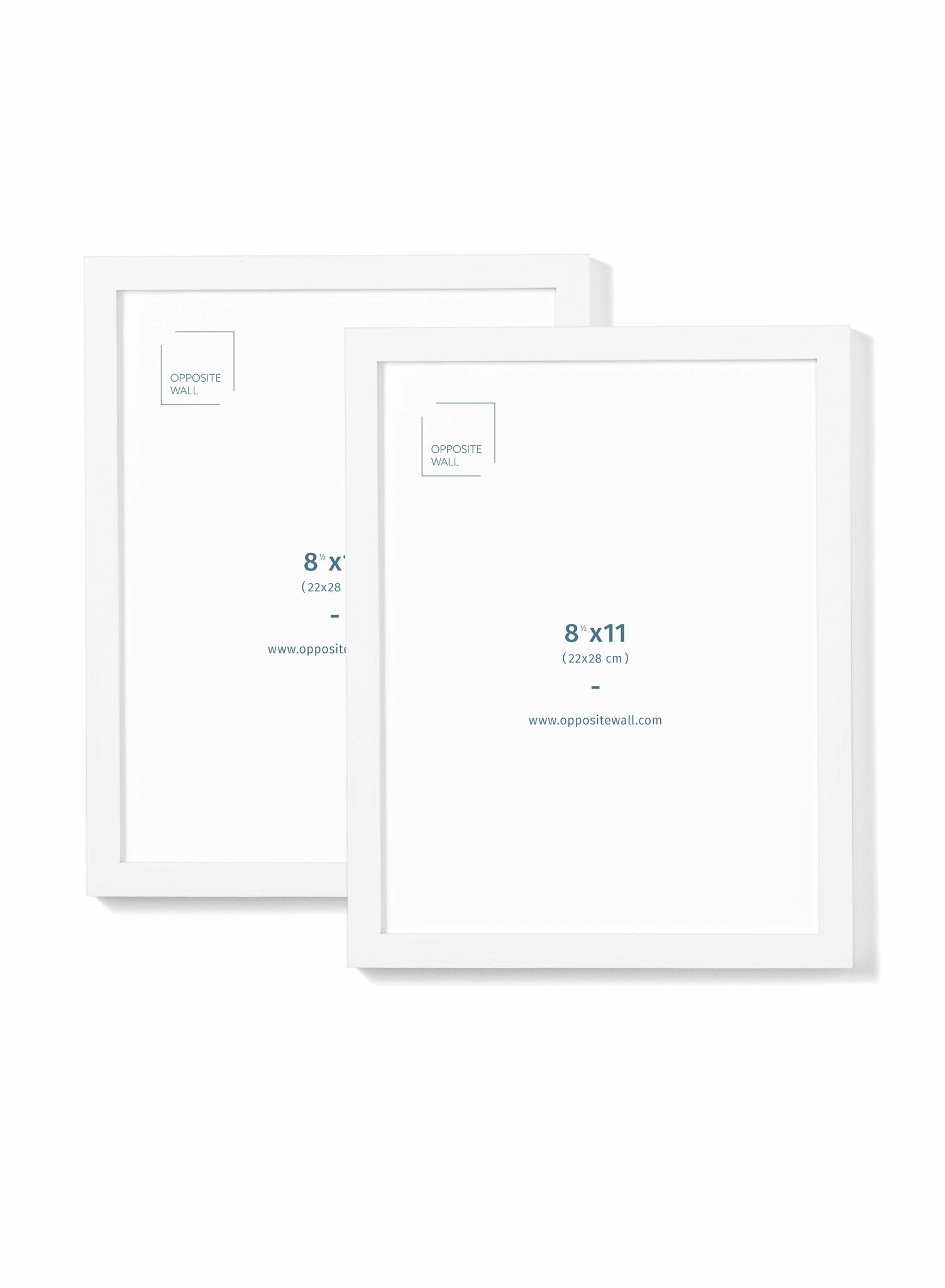 White Oak Frame (2 Pack), 8.5x11 in | 22x28 cmdecorative photo frame ,personalized photo frame 