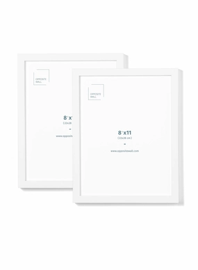 White Oak Frame (2 Pack), 8.5x11 in | 22x28 cmdecorative photo frame ,personalized photo frame 