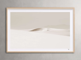 White Sands Framed Printhome decor ,wall decor 