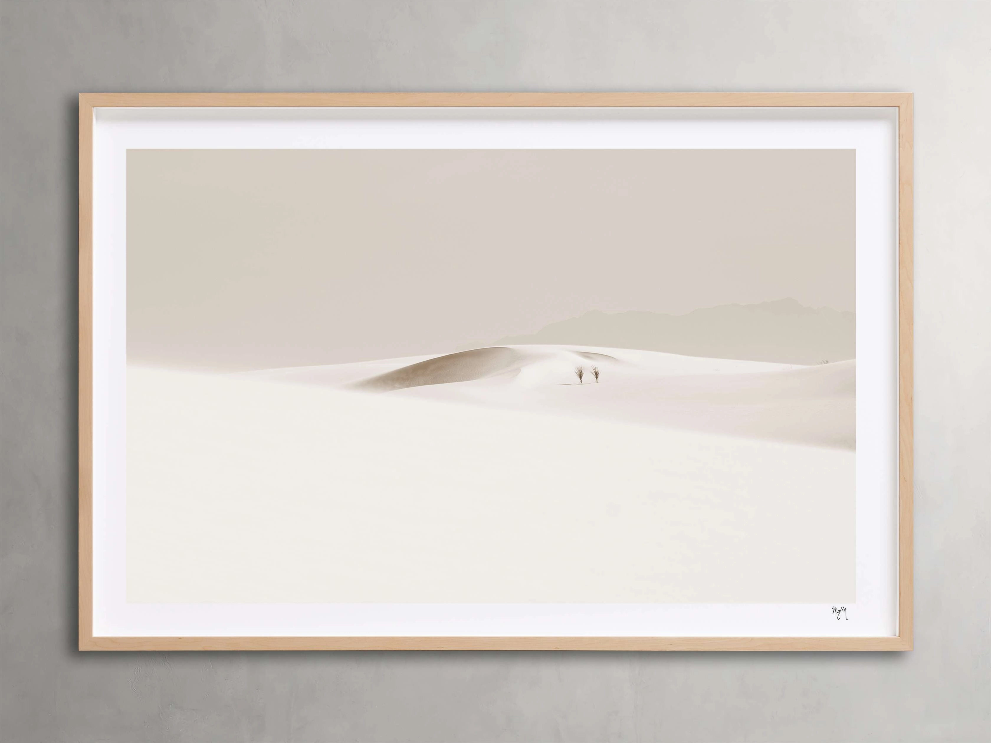 White Sands Framed Printhome decor ,wall decor 