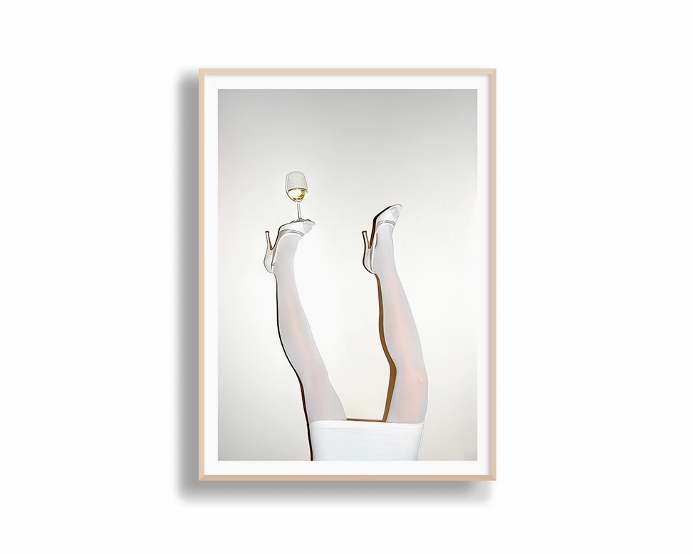 White stockings - High Flash Photography
