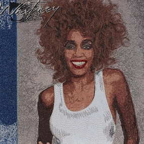 Whitney Houston, Whitney - 12"x12"nordic style wall decor