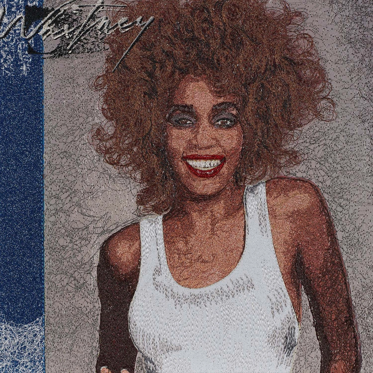 Whitney Houston, Whitney - 12"x12"nordic style wall decor
