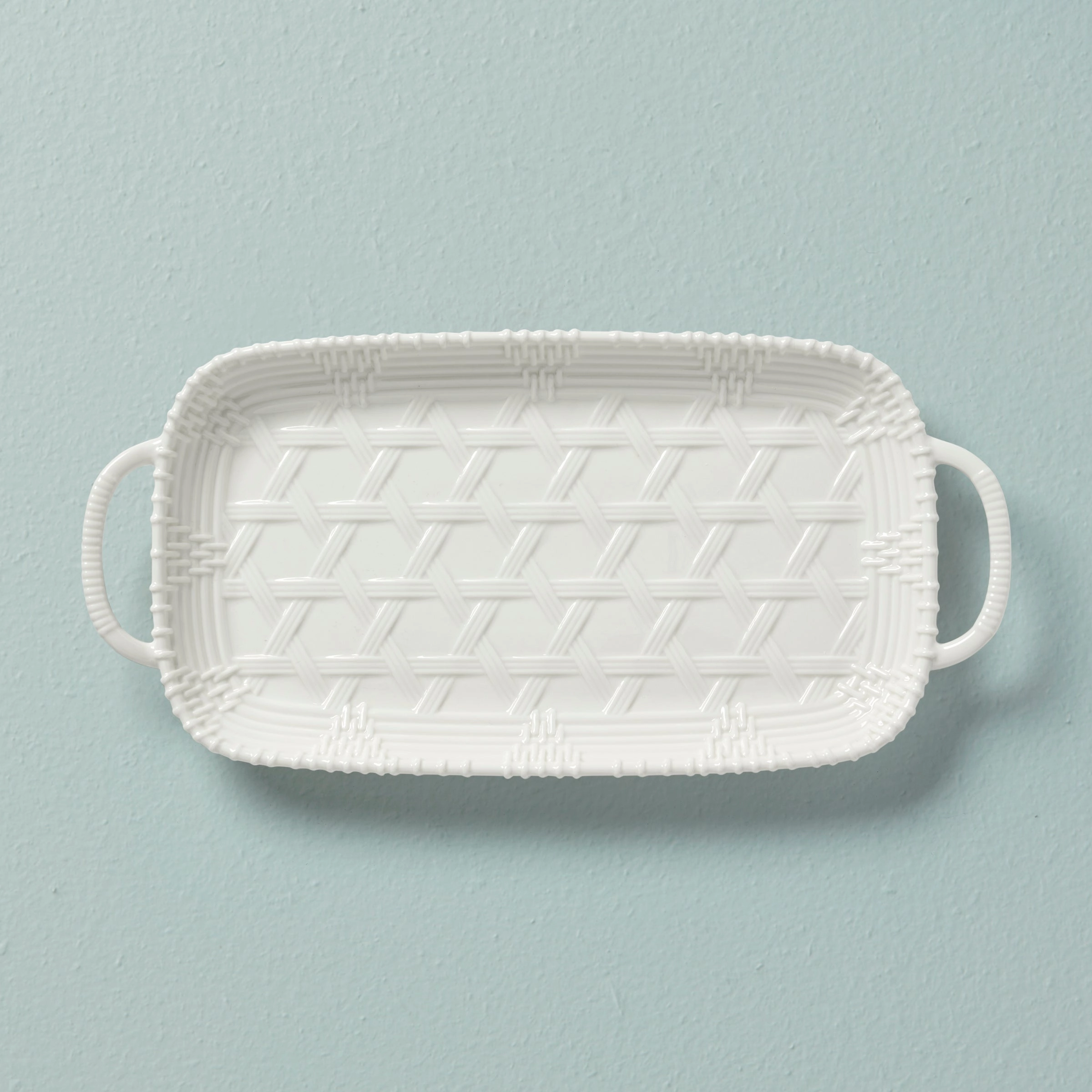 Wicker Creek Handled Trayafternoon tea dessert tray
