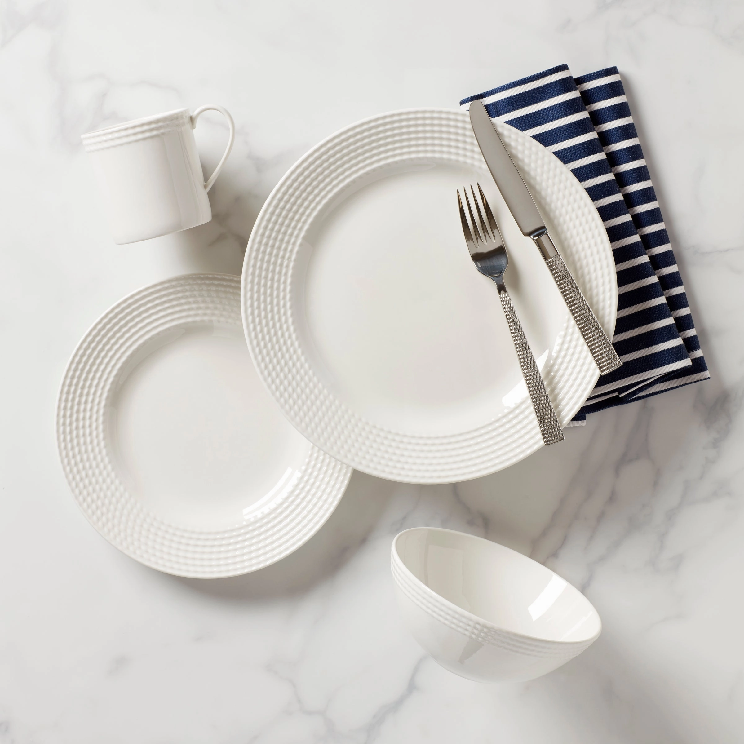 Wickford 4-Piece Place Settingmodern kitchen decor ,kitchen dinner set ,dinnerware 