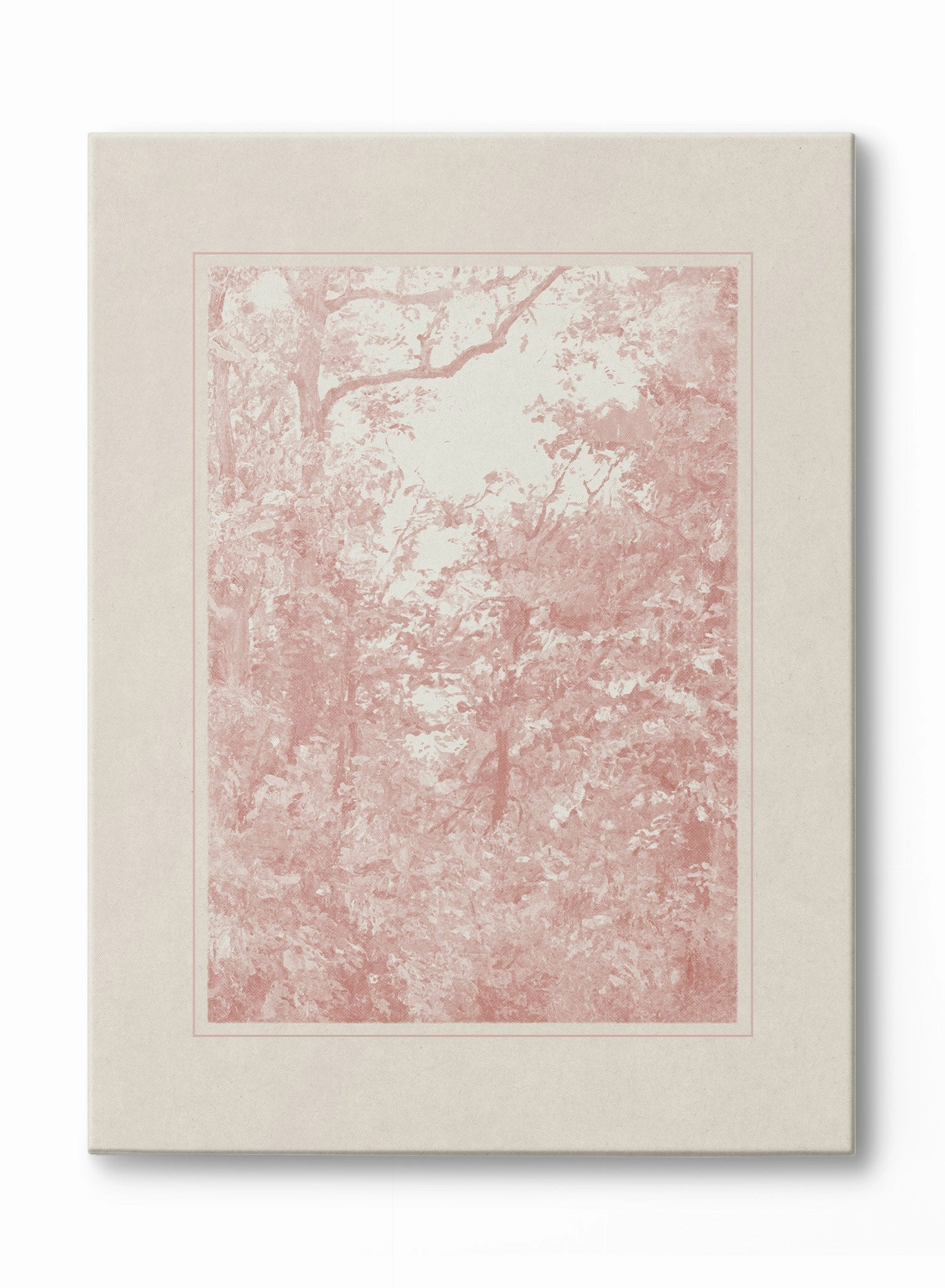 Wilderness in Rose, Canvasindoor decorative canvas print