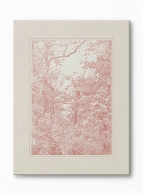 Wilderness in Rose, Canvasindoor decorative canvas print