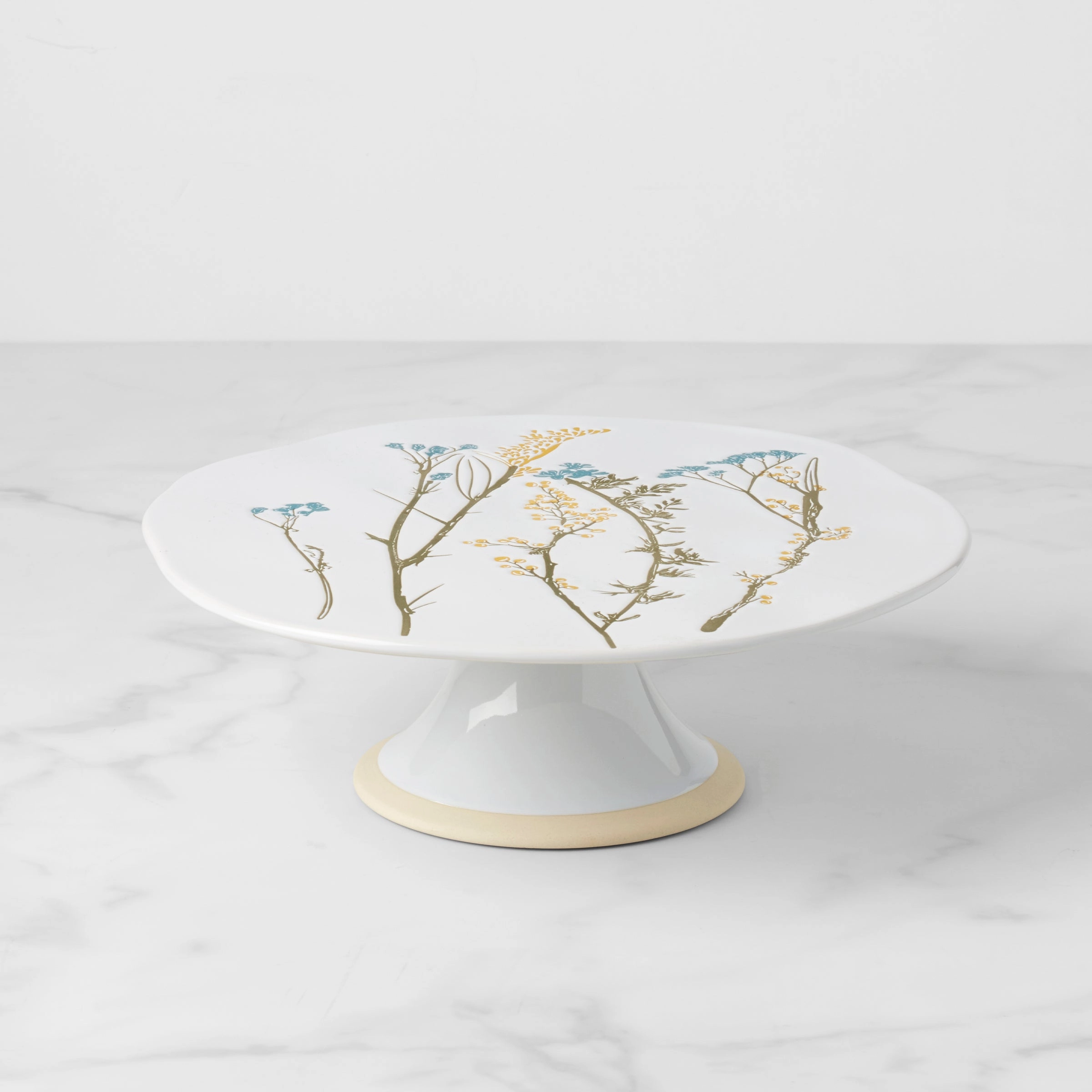 Wildflowers Cake Plateafternoon tea dessert tray