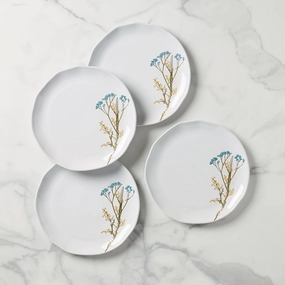 Wildflowers Dinner Plates - Set for 4modern kitchen decor ,kitchen dinner set ,dinnerware 