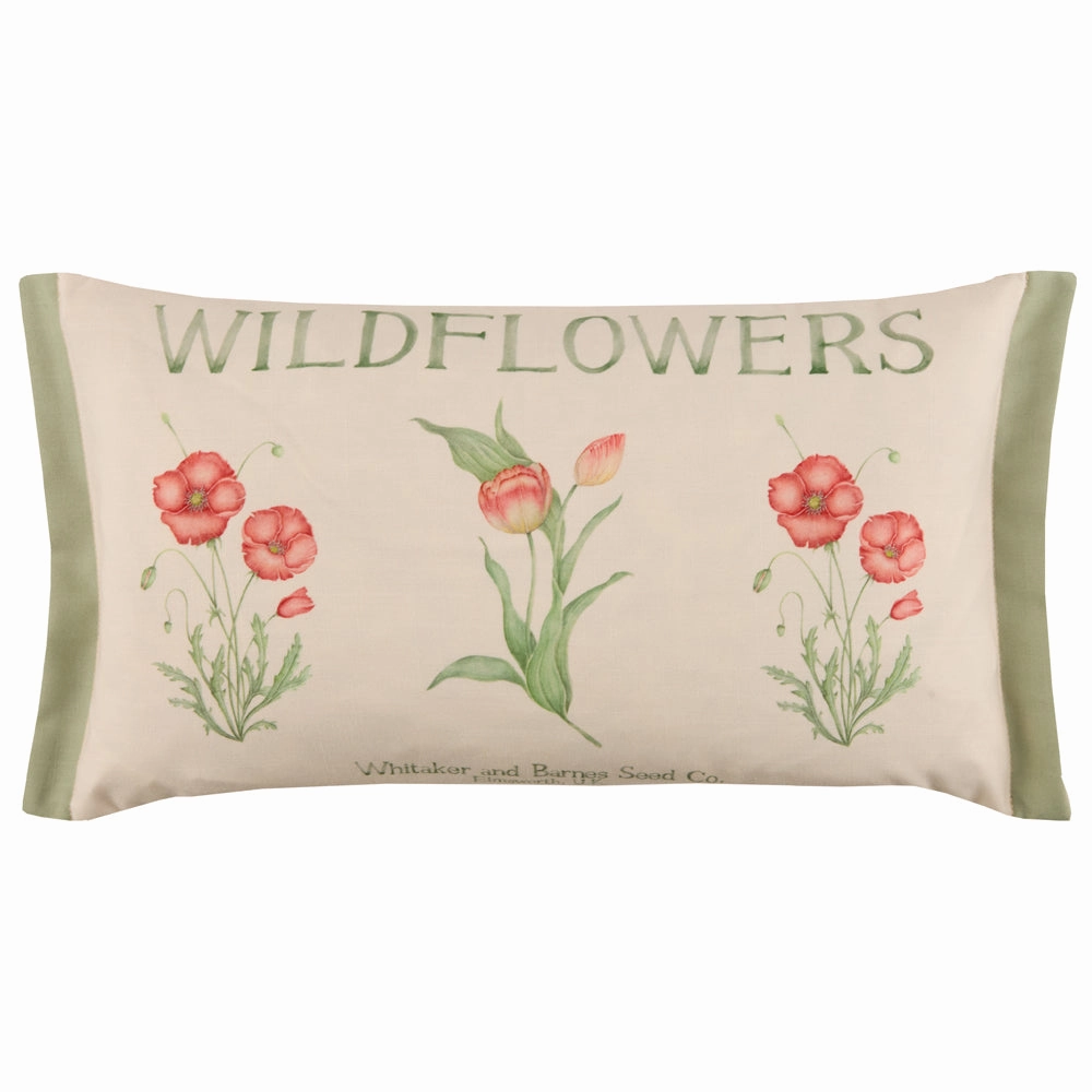 Wildflowers Printed Outdoor Cushion Oasis