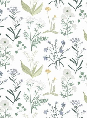 Wildflowers, Wallpapernordic minimalist wallpaper