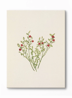Winter Berry, Canvasindoor decorative canvas print