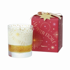 Winter Etoile Fragrance Candle (Powder Floral)decorative vase ,Modern Ceramic Vase for Home Decoration 