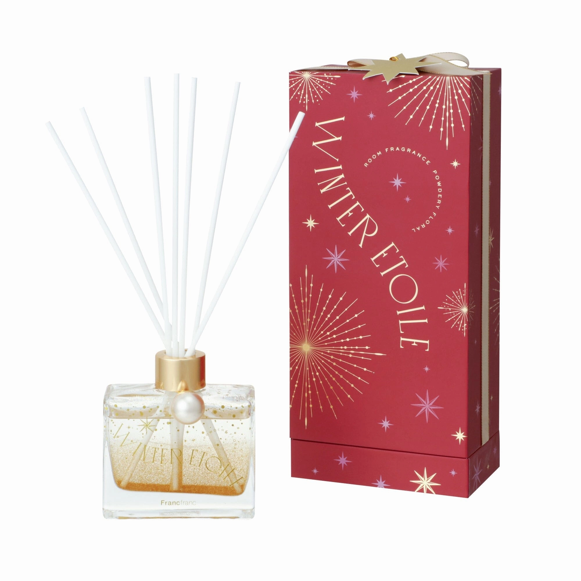 Winter Etoile Fragrance Diffuser (Powder Floral)decorative vase ,Modern Ceramic Vase for Home Decoration 