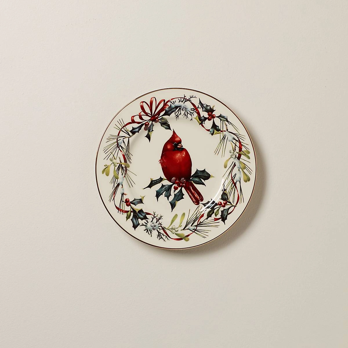 Winter Greetings Accent Platemodern kitchen decor ,kitchen dinner set ,dinnerware 