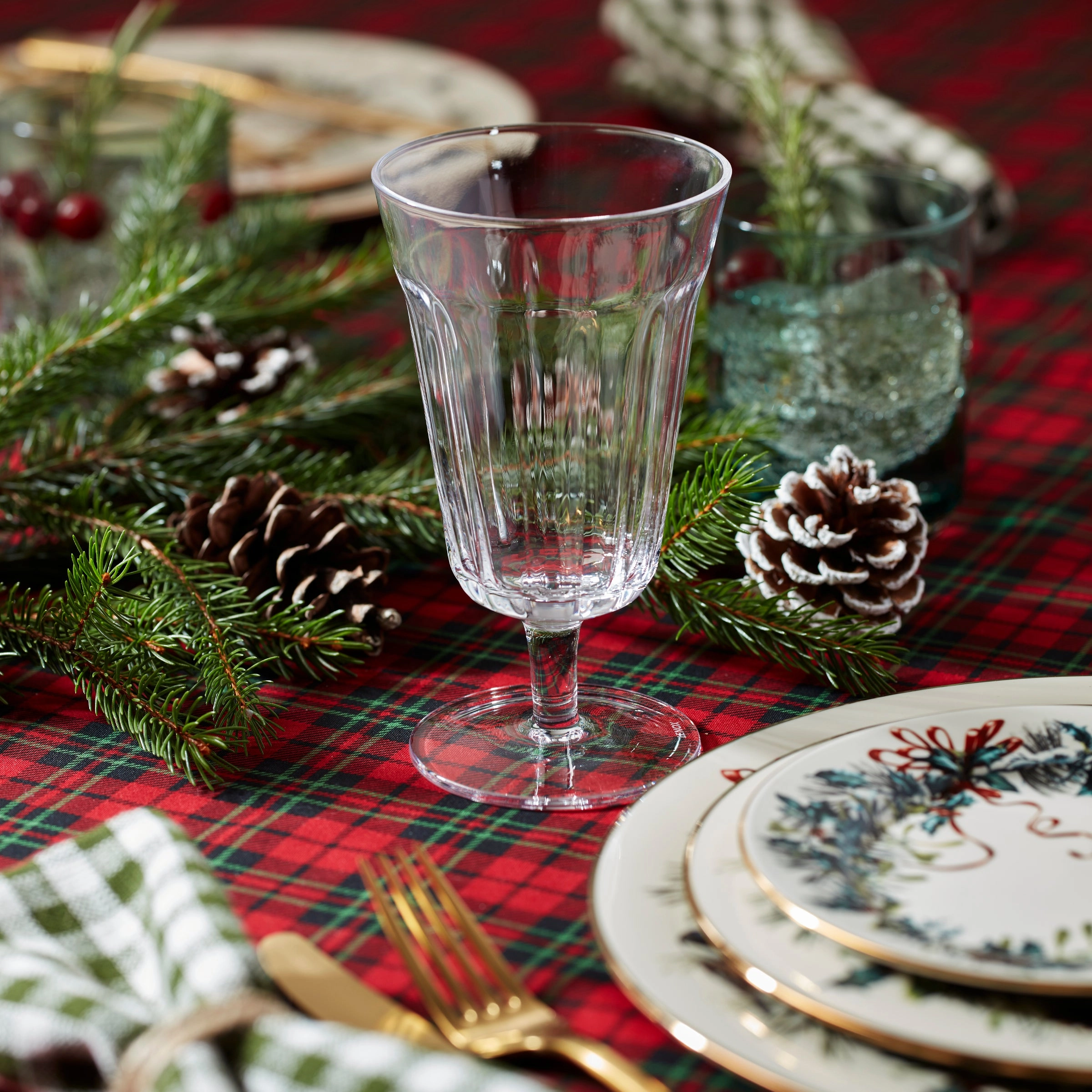 Winter Greetings Bread Plate