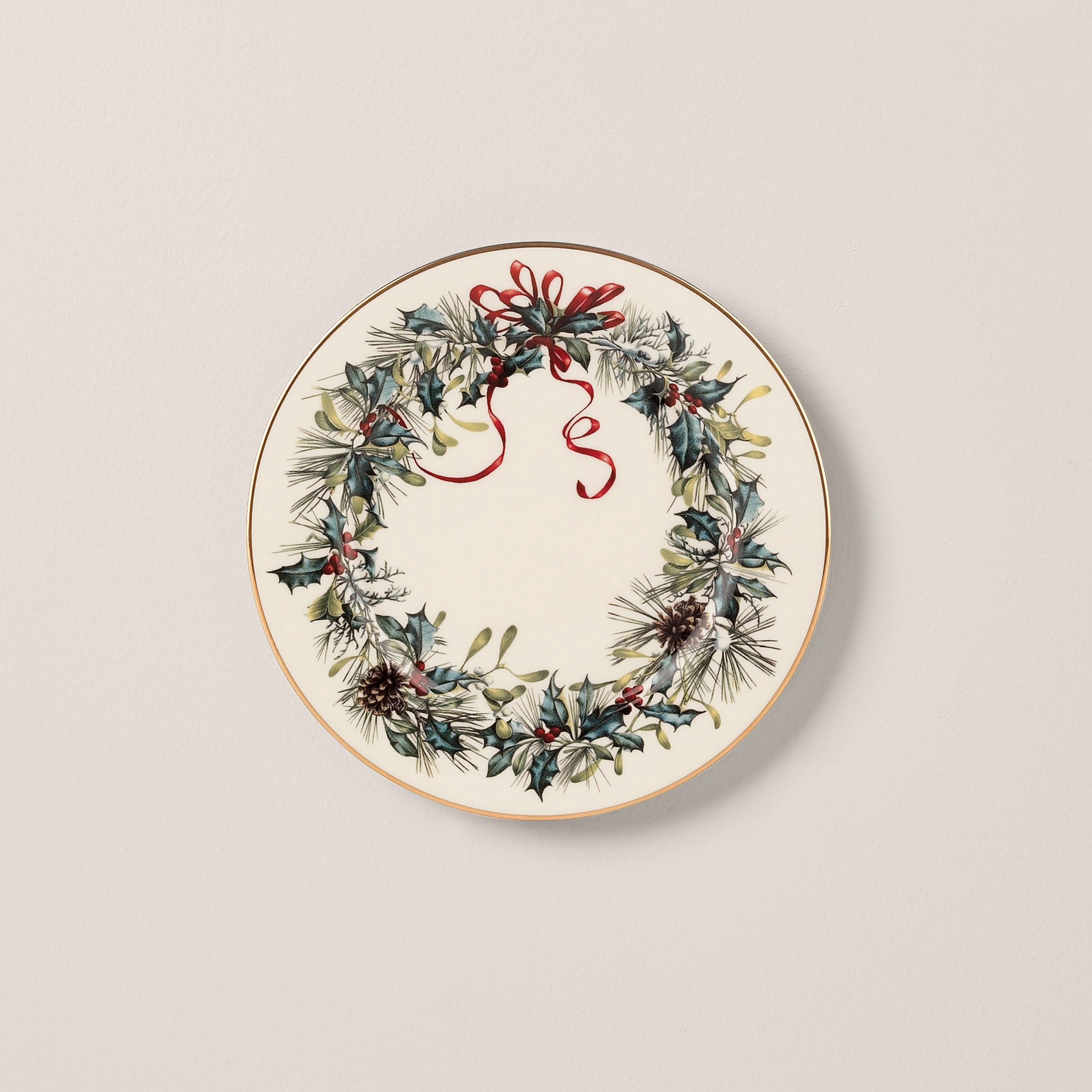 Winter Greetings Bread Platemodern kitchen decor ,kitchen dinner set ,dinnerware 