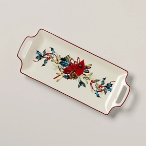 Winter Greetings Hors d'Oeuvre Traymodern kitchen decor ,kitchen dinner set ,dinnerware 