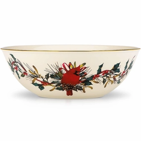 Winter Greetings Serving Bowlafternoon tea dessert tray