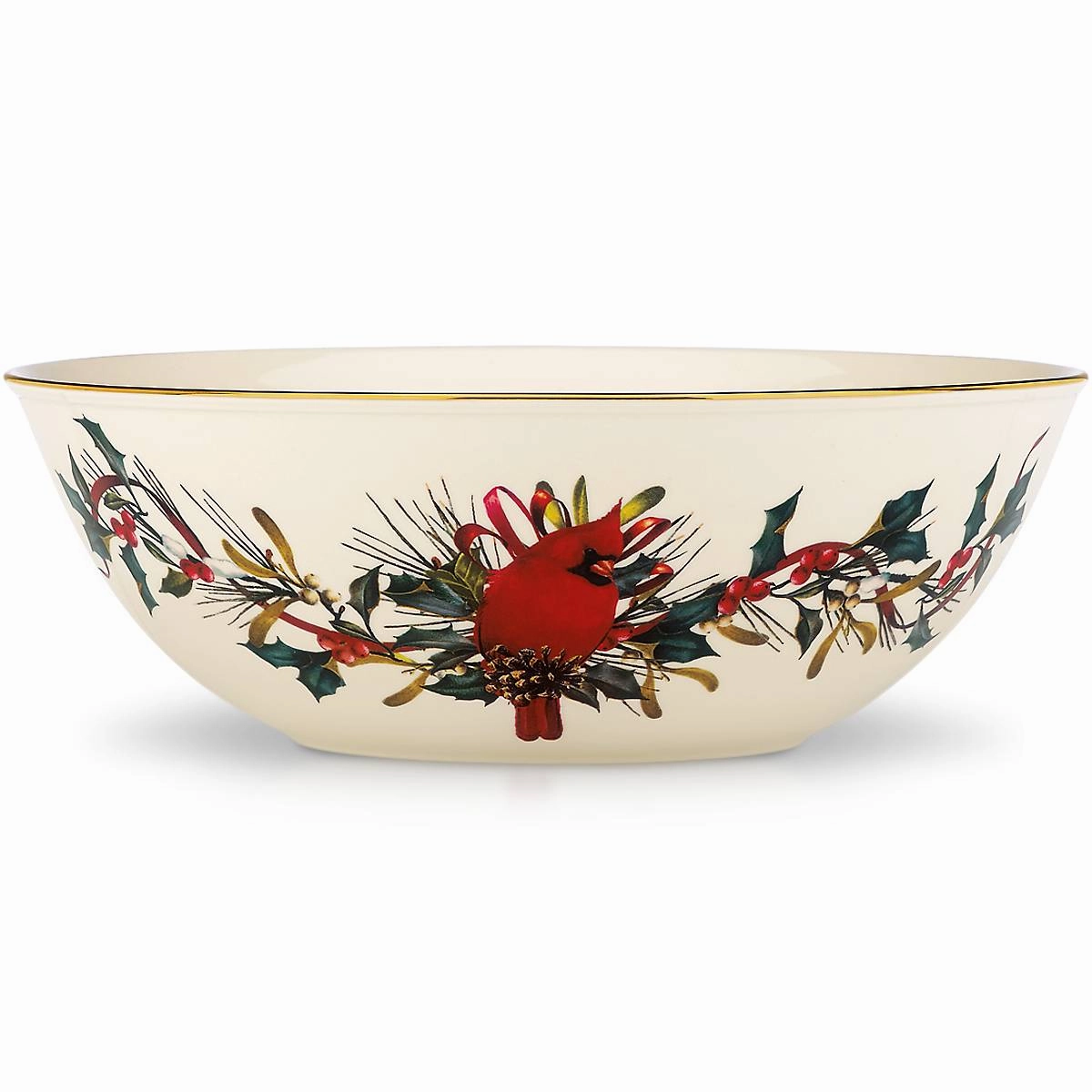 Winter Greetings Serving Bowlmodern kitchen decor ,kitchen dinner set ,dinnerware 