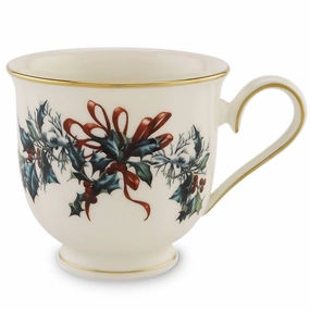 Winter Greetings Teacupmodern kitchen decor ,kitchen dinner set ,dinnerware 
