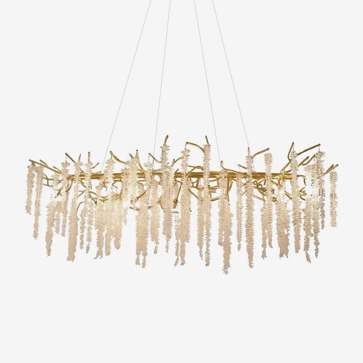 Wisteria Flower Crystal Chandelierrustic chandelier,bedroom chandelier 