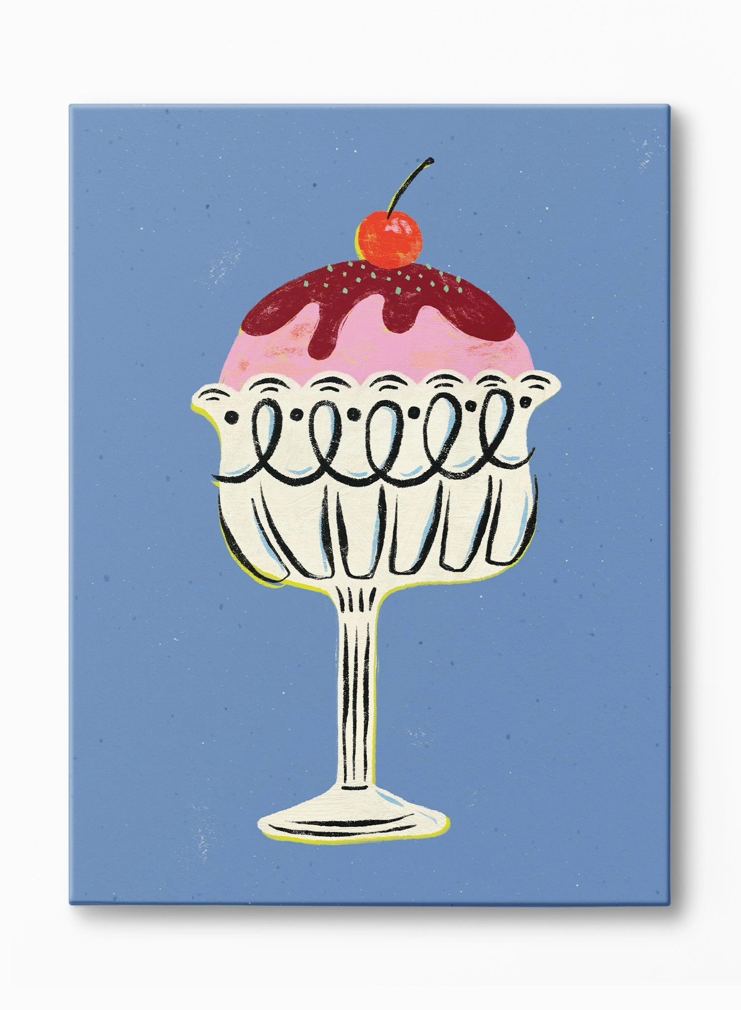 With a Cherry On Top, Canvasindoor decorative canvas print