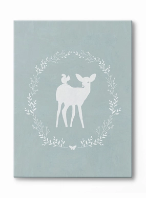 Woodland Besties, Canvasindoor decorative canvas print
