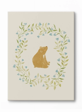 Woodland Cub, Canvasindoor decorative canvas print