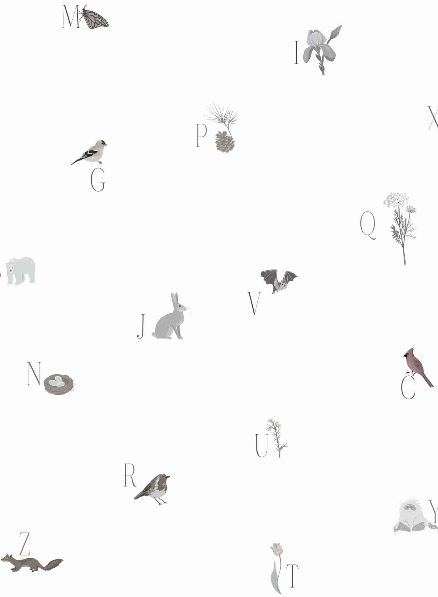 Woodland Lesson in English, Wallpaper